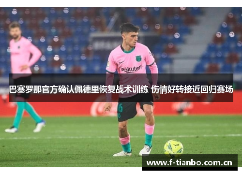 巴塞罗那官方确认佩德里恢复战术训练 伤情好转接近回归赛场 巴塞罗那官方确认佩德里恢复战术训练 伤情好转接近回归赛场
